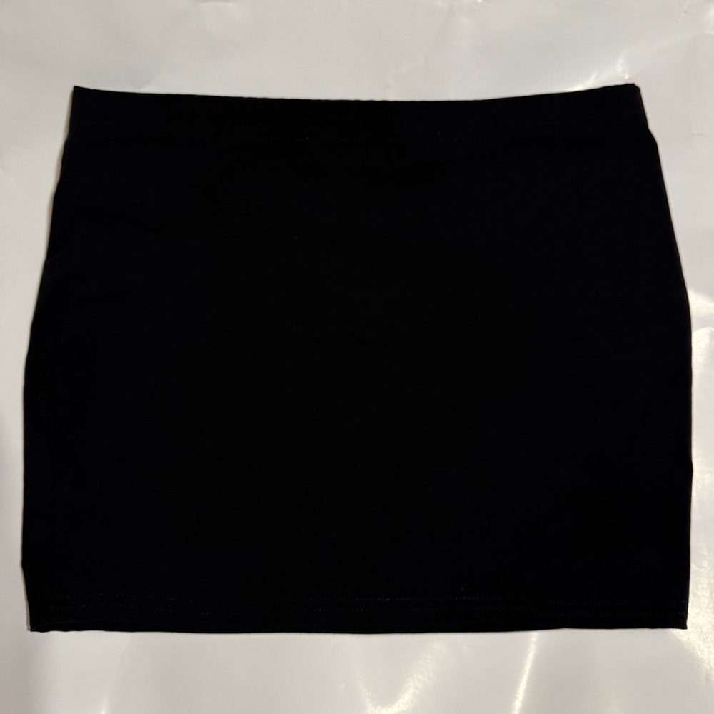 PrettyLittleThing Black Mini Skirt